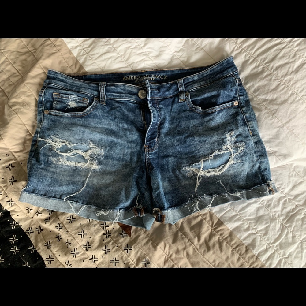 AE Distressed Shorts